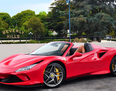 Ferrari F8 Spider Rental